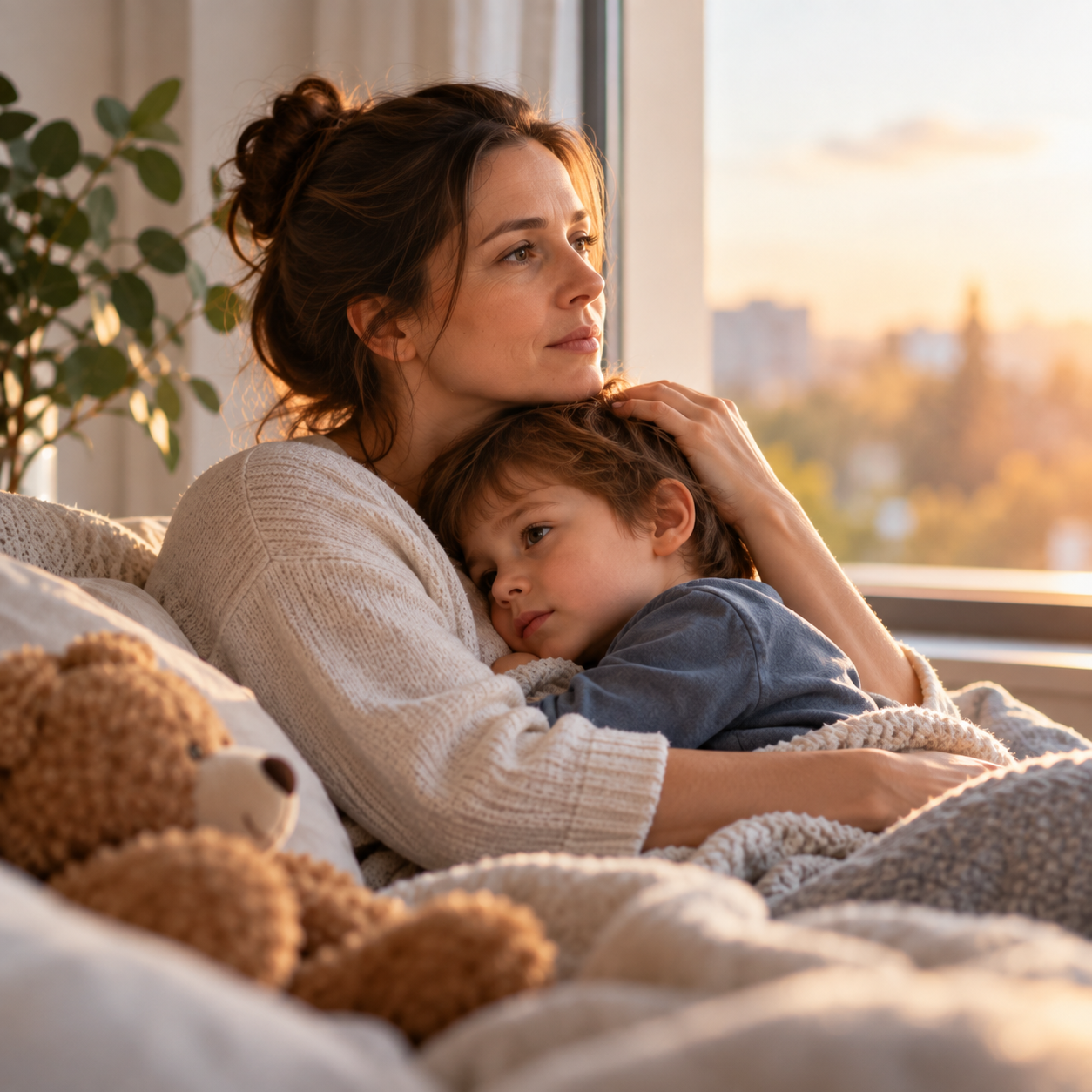 The child has been diagnosed. What should be done next?